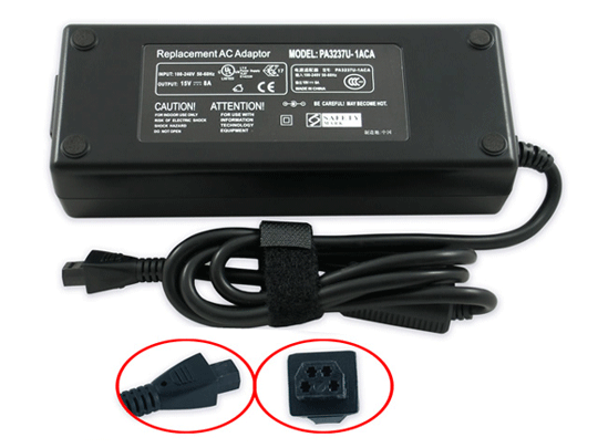 120W Toshiba Satellite A45-S120 Adapter Charger + Free Cord