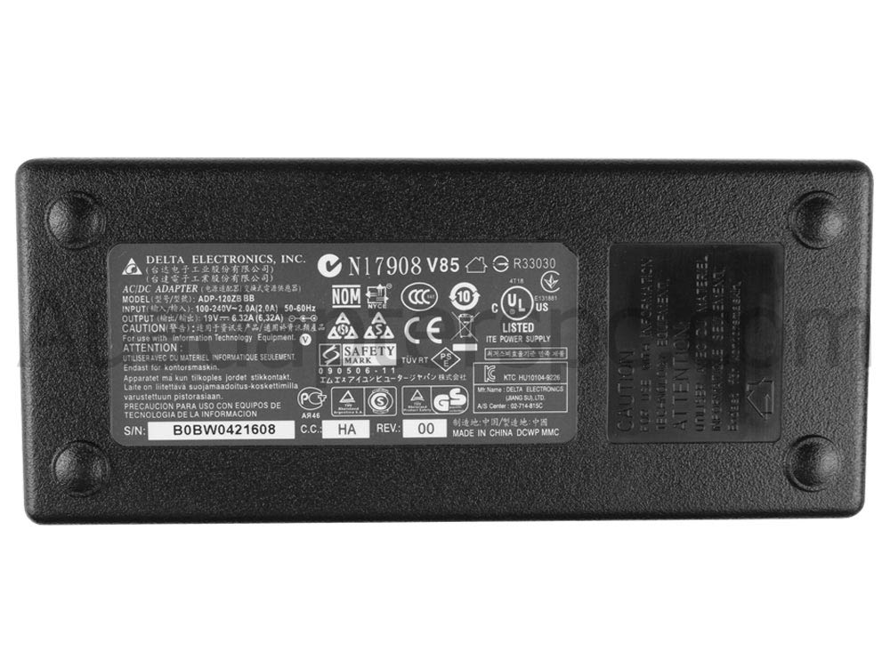 120W Toshiba Satellite C70-A-101 Adapter Charger + Free Cord