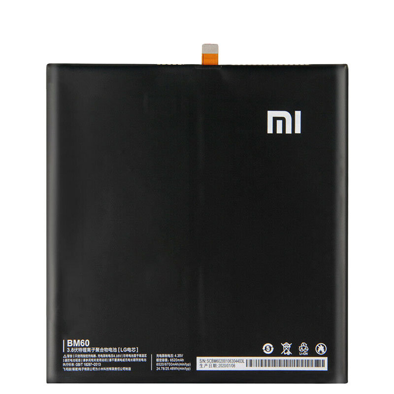 Original 6520mAh 23.71Wh Battery Xiaomi BM60