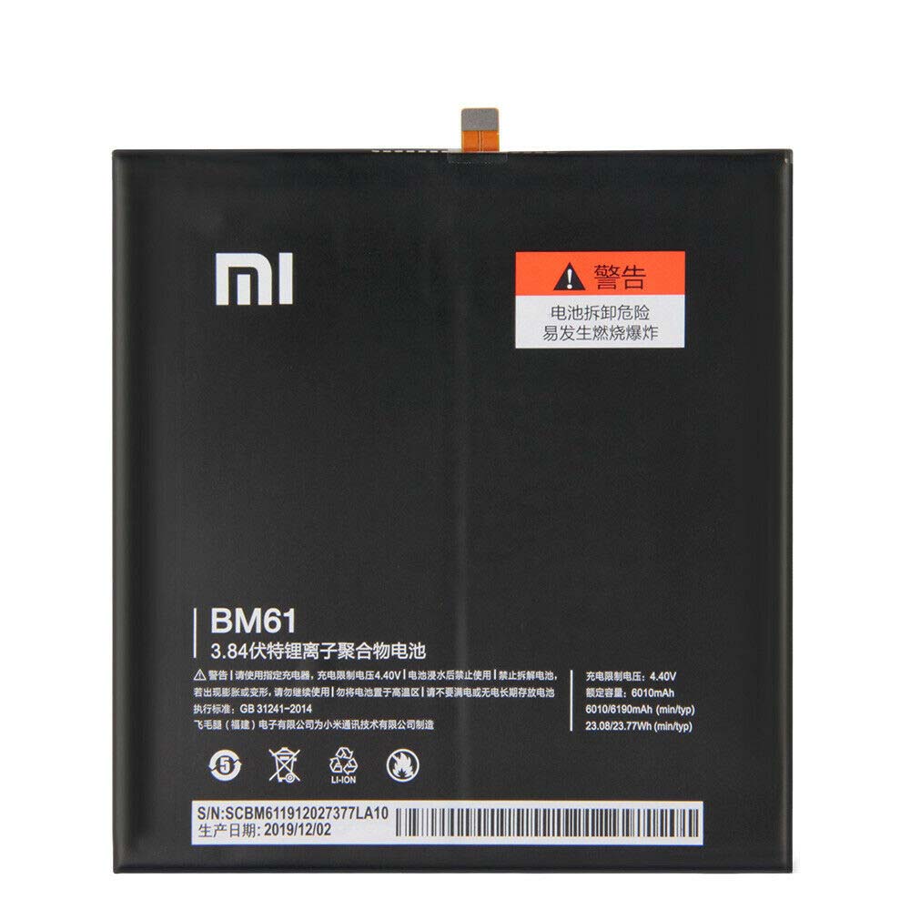 Original 6010mAh 23.08Wh Battery Xiaomi BM61