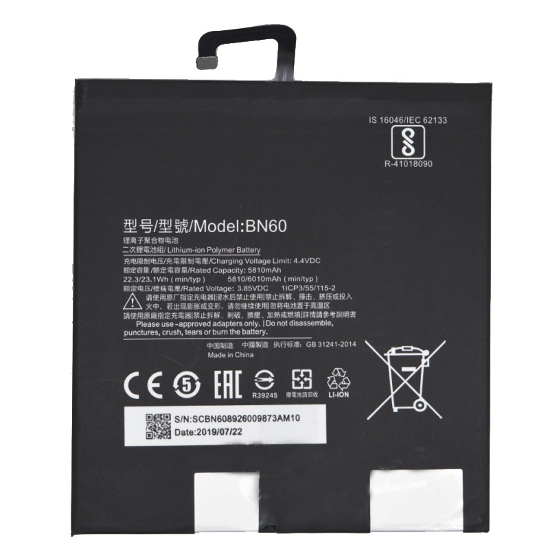 Original 5810mAh 23.1Wh Battery Xiaomi A0101