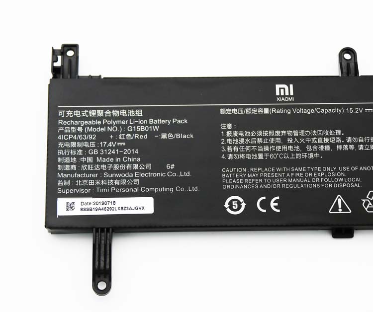 Original 3620mAh 55.02Wh Battery Xiaomi 171502-AI